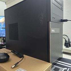 Gaming pc desktop computer low budget intel i5, rx 560, 16 gb ram, ssd, hdd, wifi bundle
