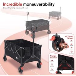 Brand New: SUNULA  Collapsible Foldable Wagon