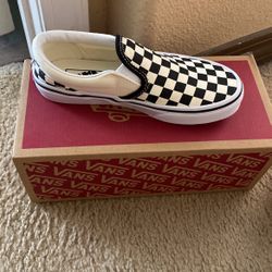 Toddler Checkered Vans