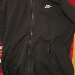 Nike Full Zip Up Jacket Medium Tall