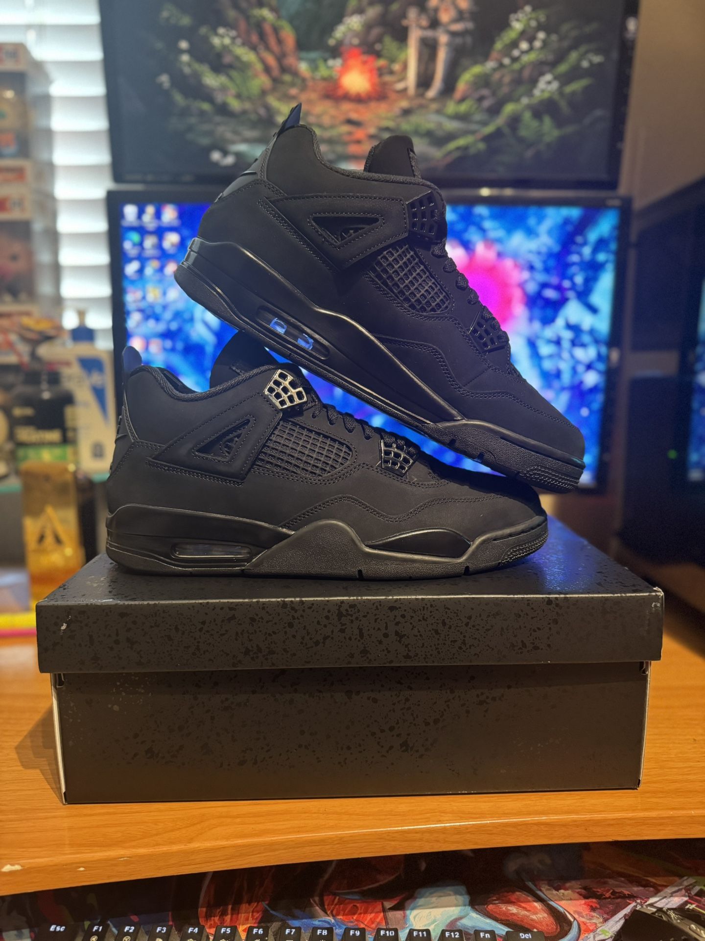 Jordan 4 Black Cat Size 12