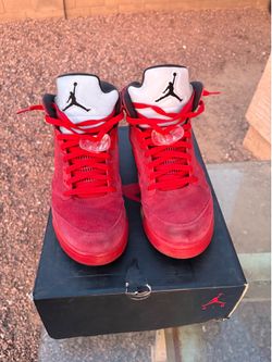 Jordan 5 retro Red Suede