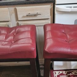 Real Wood Bar Stools 