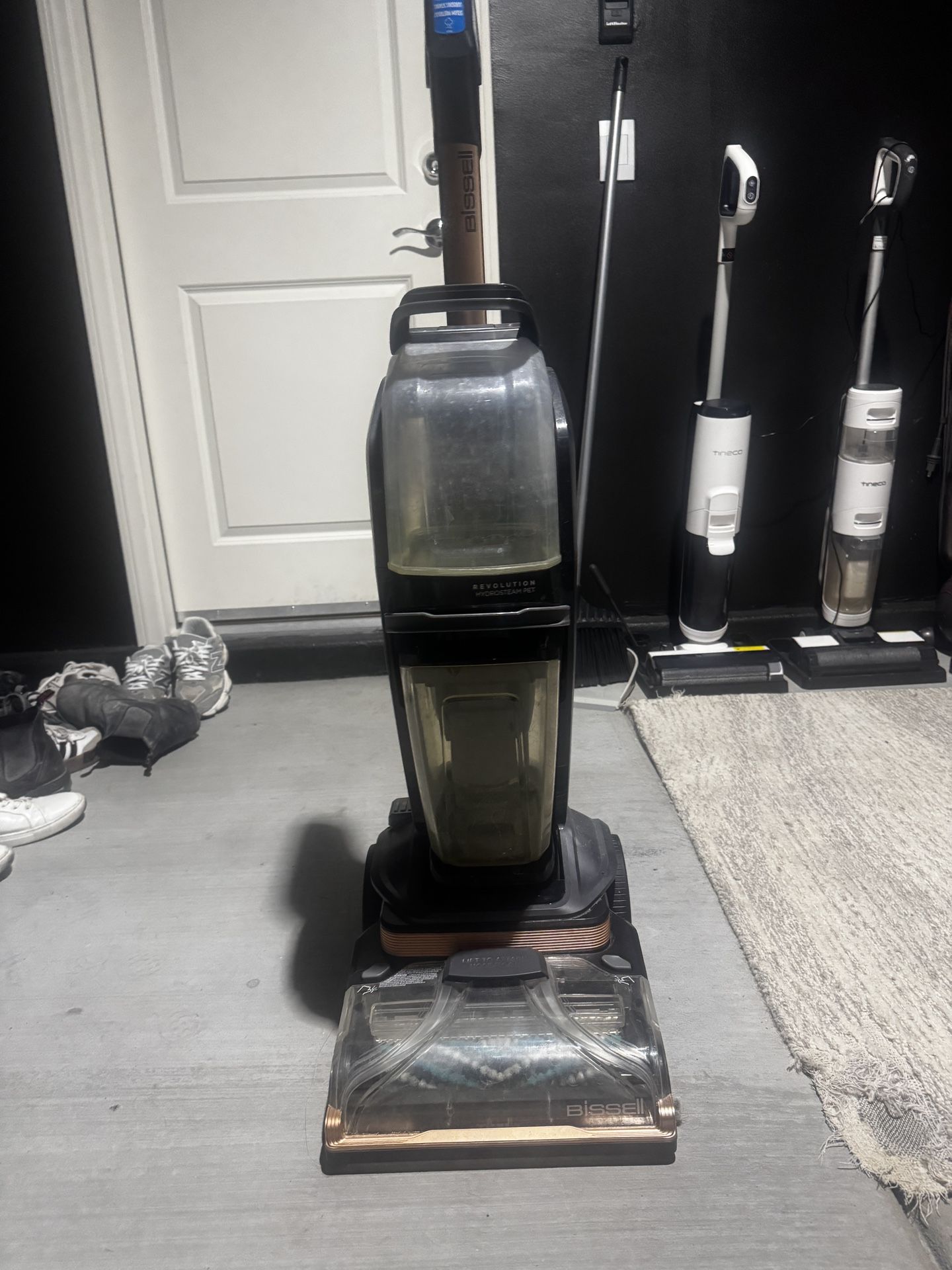 BISSELL Revolution Hydrosteam Pet Carpet Cleaner (Model 3432) - 12 Amp Upright Deep Cleaner-1278900