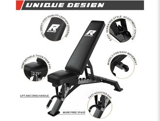 RitFit Adjustable Weight Bench