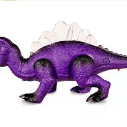Windy City Novelties LED Light Up and Walking Realistic Dinosaur with Sound
