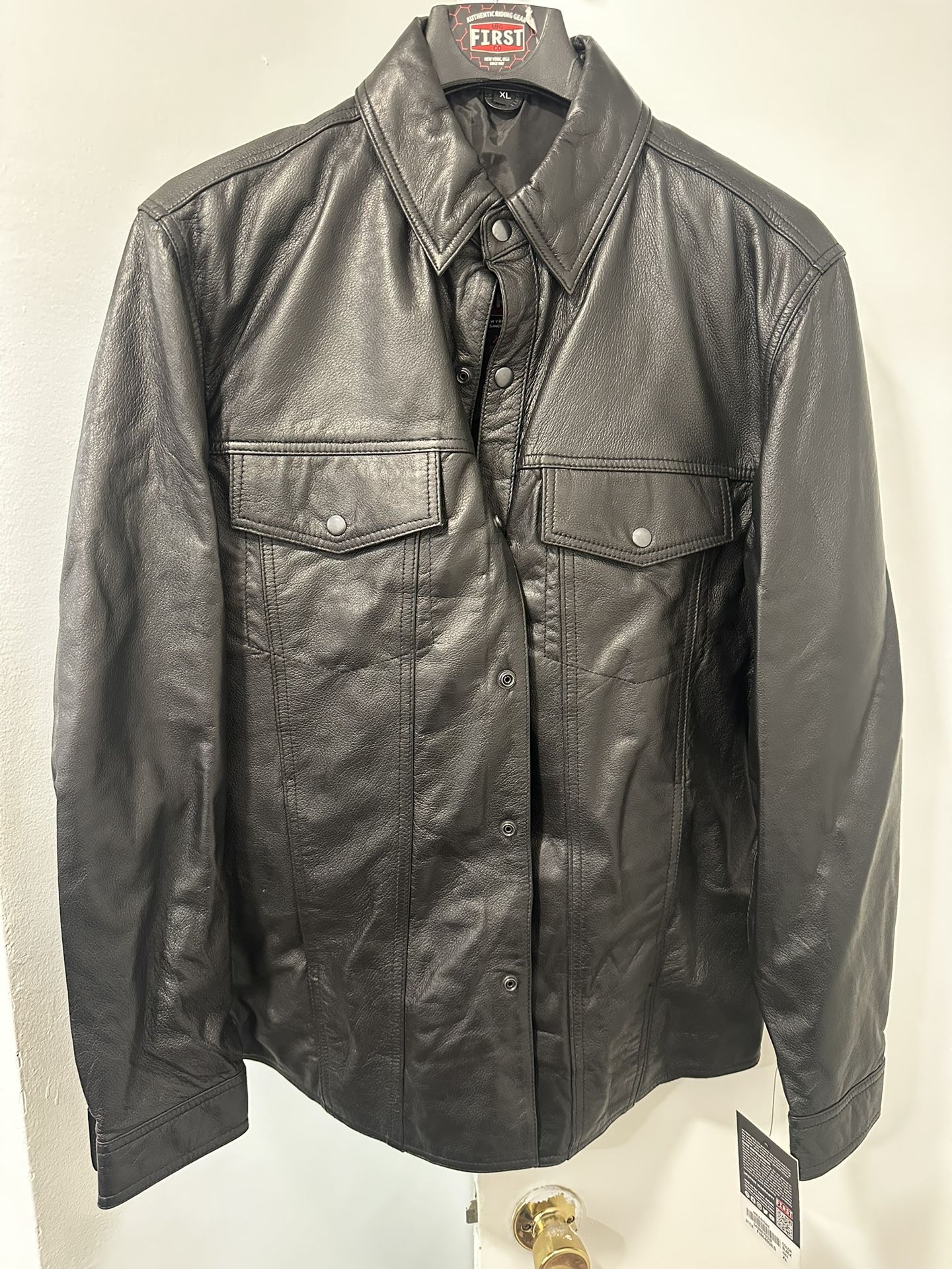Leather Motorcycle Jacket