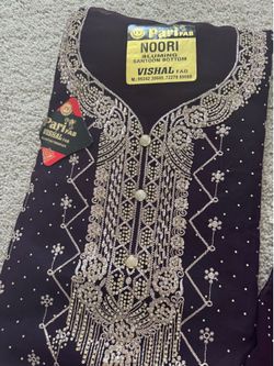 New fancy traditional Indian suit unstitched