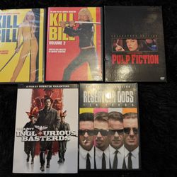 DVDs: 5 Tarantino Movies Bundle