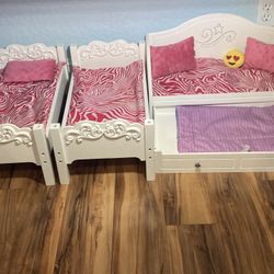 American Girl doll bunk Bed And Day Bed