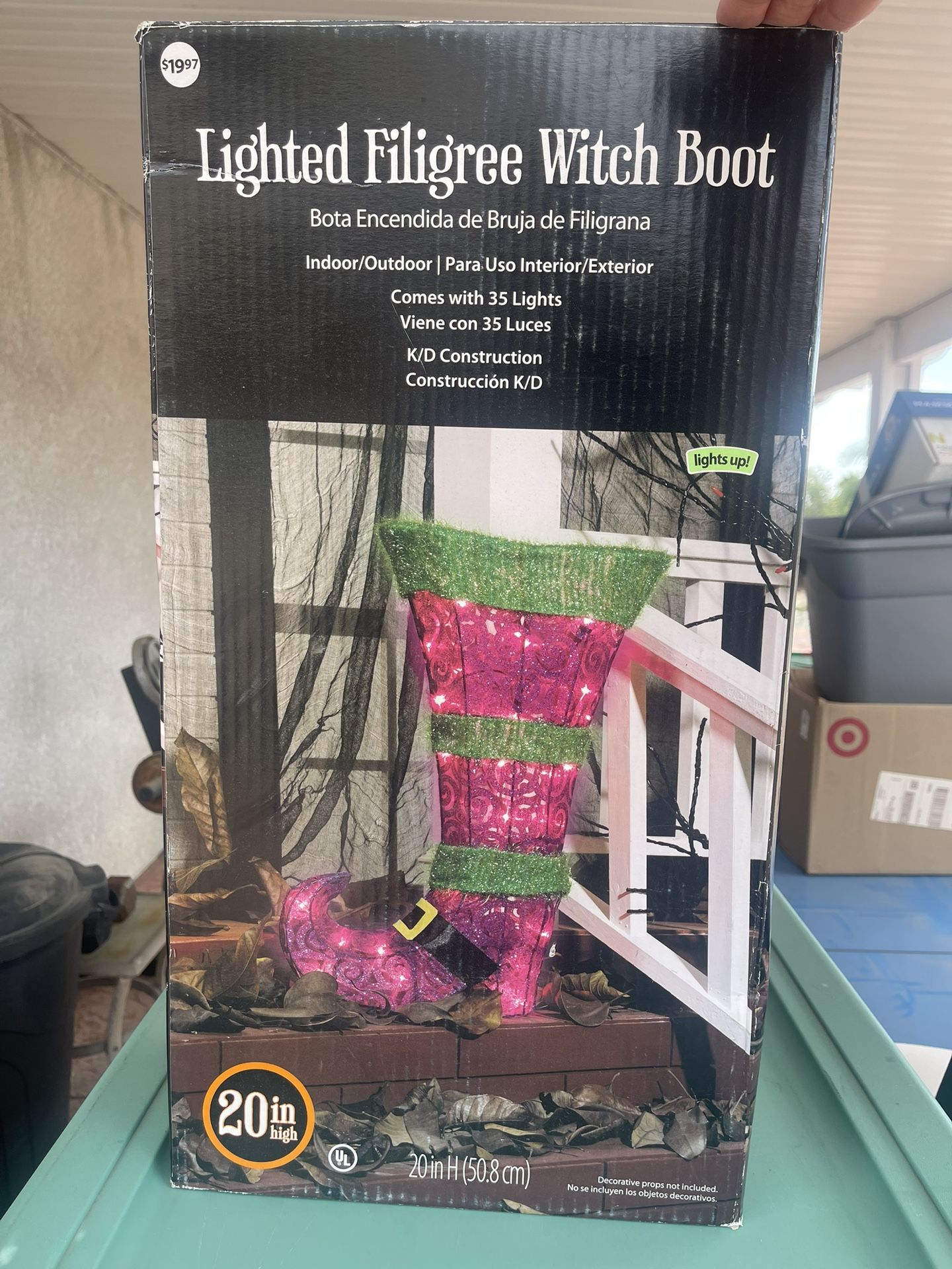 Light Up Withes Boot π₯Ύ π§ββοΈπ·οΈπ¦ππ»