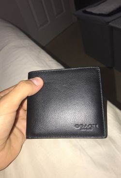 Brand New Coach Double Billfold Men’s Wallet