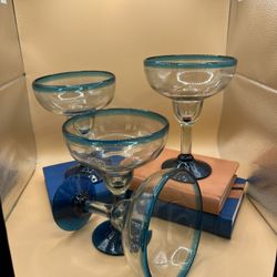 Handmade Margarita glasses Pack Of 4