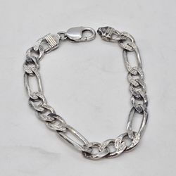Sterling Silver Figaro Bracelet 