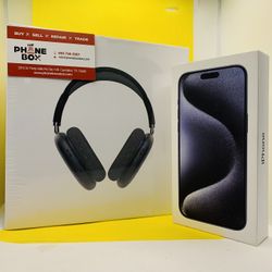 iPhone 15 Pro Max Unlocked 256GB With🎁 Free Wireless Headset On Finance Option😱