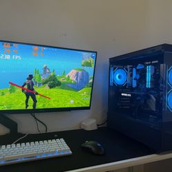 Black Gaming Pc Computer Desktop RTX