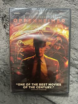 Oppenheimer Movie DVD
