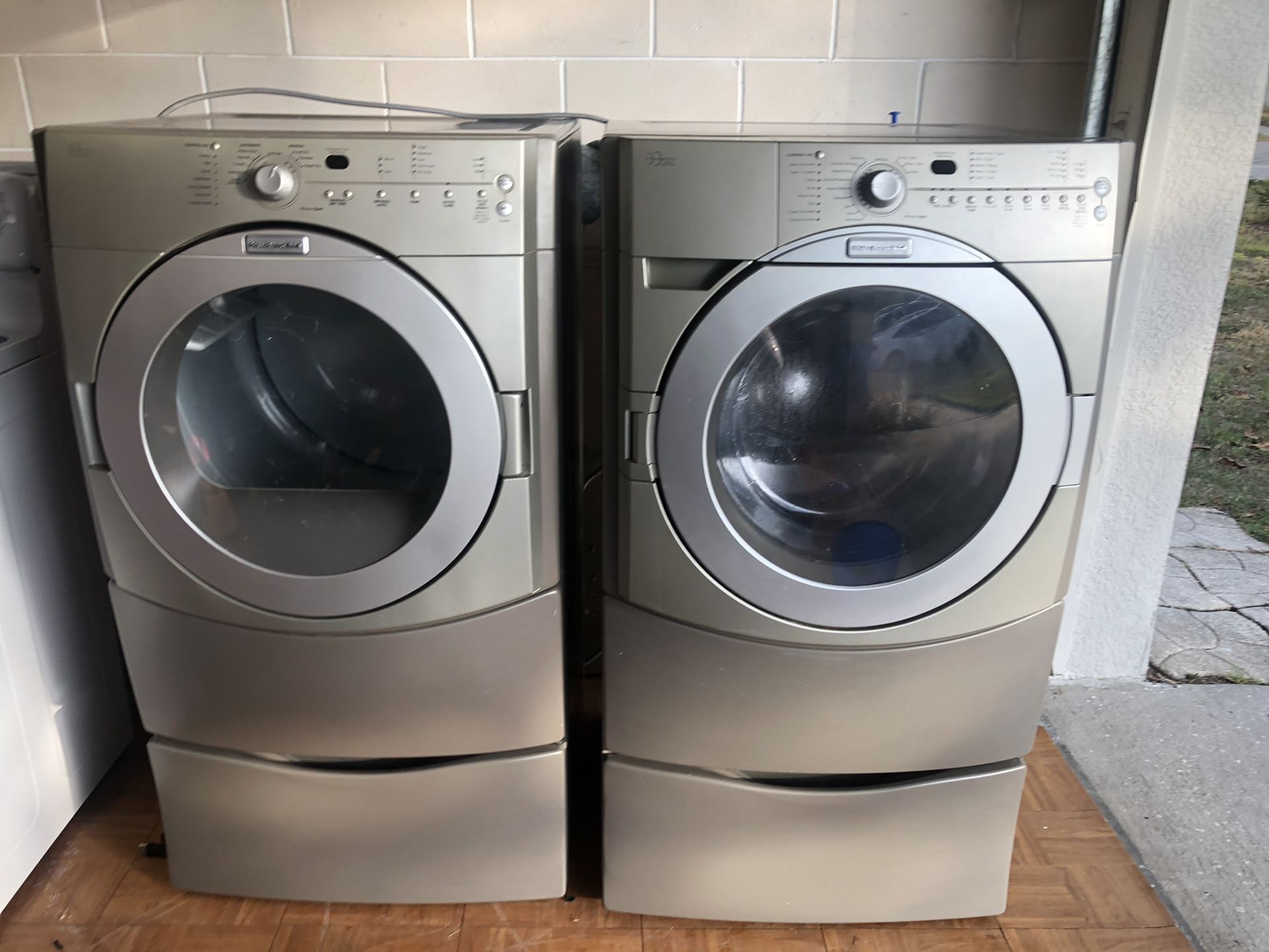 Kitchenaid washer electric and dryer gas