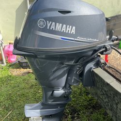 2014 Yamaha 4 Stroke 20 HP Short Shaft