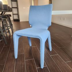 Roche Bobois Dining Chair x6 Light Blue
