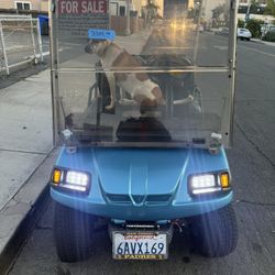 2007 Club Car Charger Blue One-Of-A-Kind