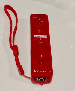 Motion Plus 2 in 1 remote (Wii) Red