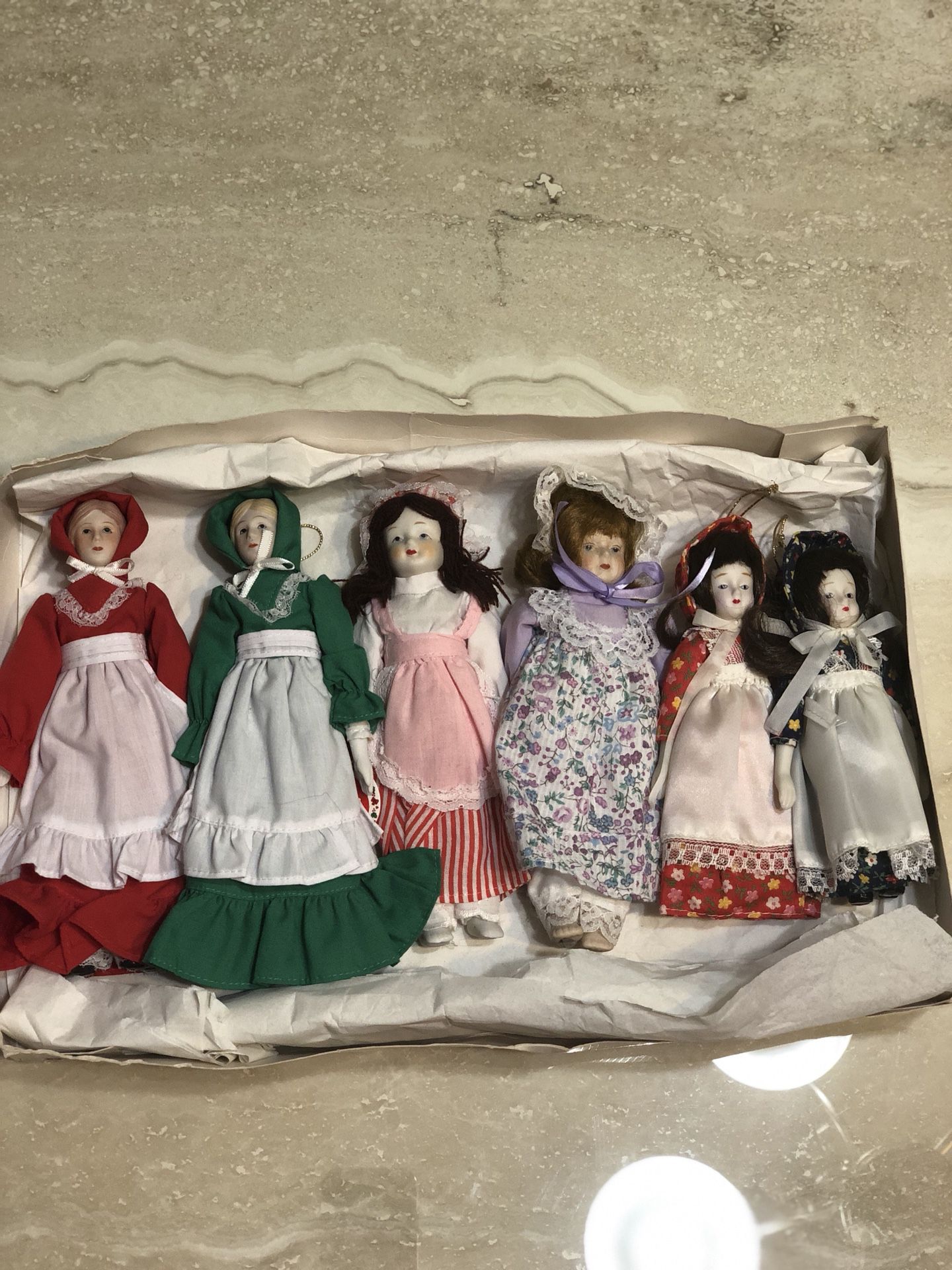 Vintage RUSS Porcelain Collectibles Dolls - Perfect Condition!!
