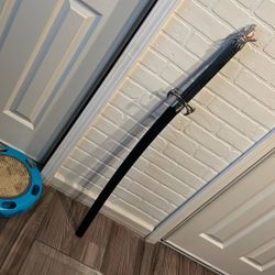 Dragon Head Handled Samurai Sword 