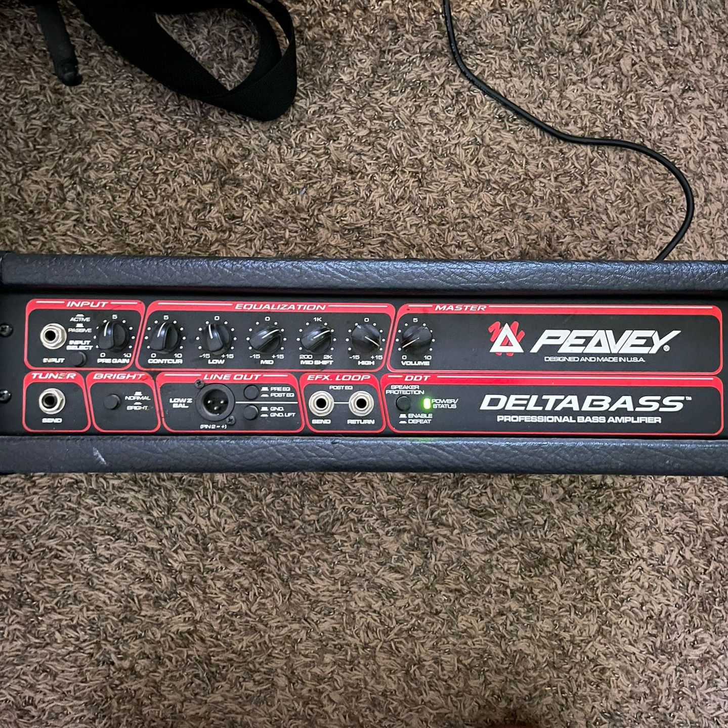 PEAVEY DELTABASS ベースアンプ　160W USA製 40a69d79844b471abc5cf815a7863a