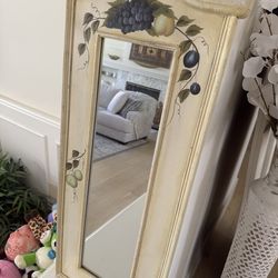HAND PAINTED MIRROR