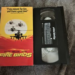 Fire Birds VHS 