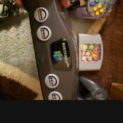 Nintendo 64 system with authentic Banjo Kazooie controller, av cord, power adapter