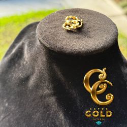 18k Gold Earrings - Not Gold Plated