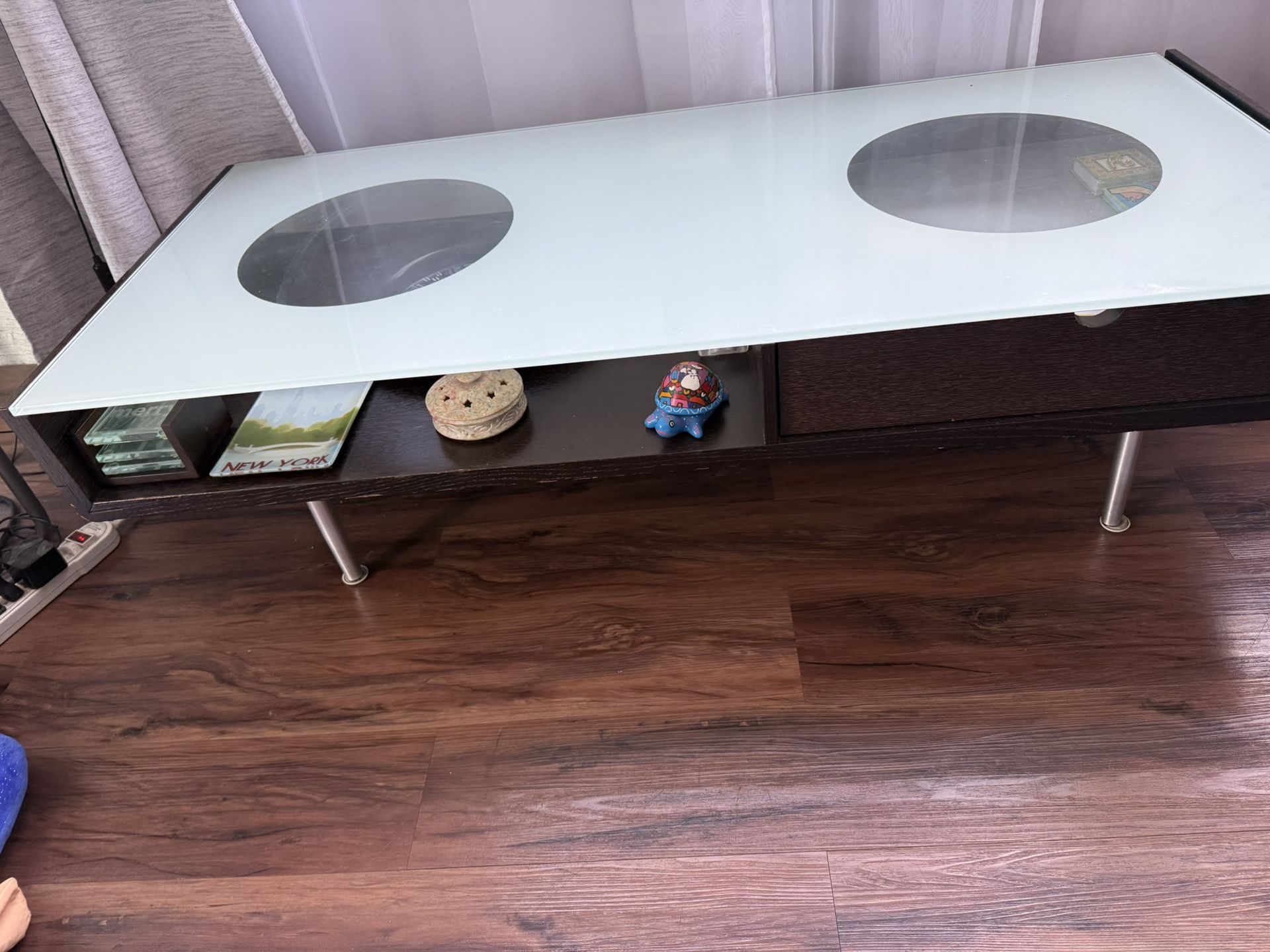 Coffee Table Glass /Wood