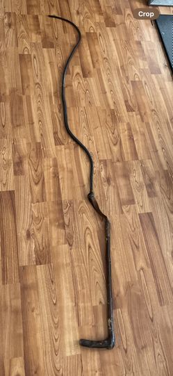 Vintage Braided Leather Whip