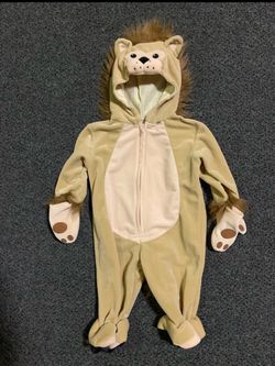 Miniwear boy or girl size 6/9 month lion costume