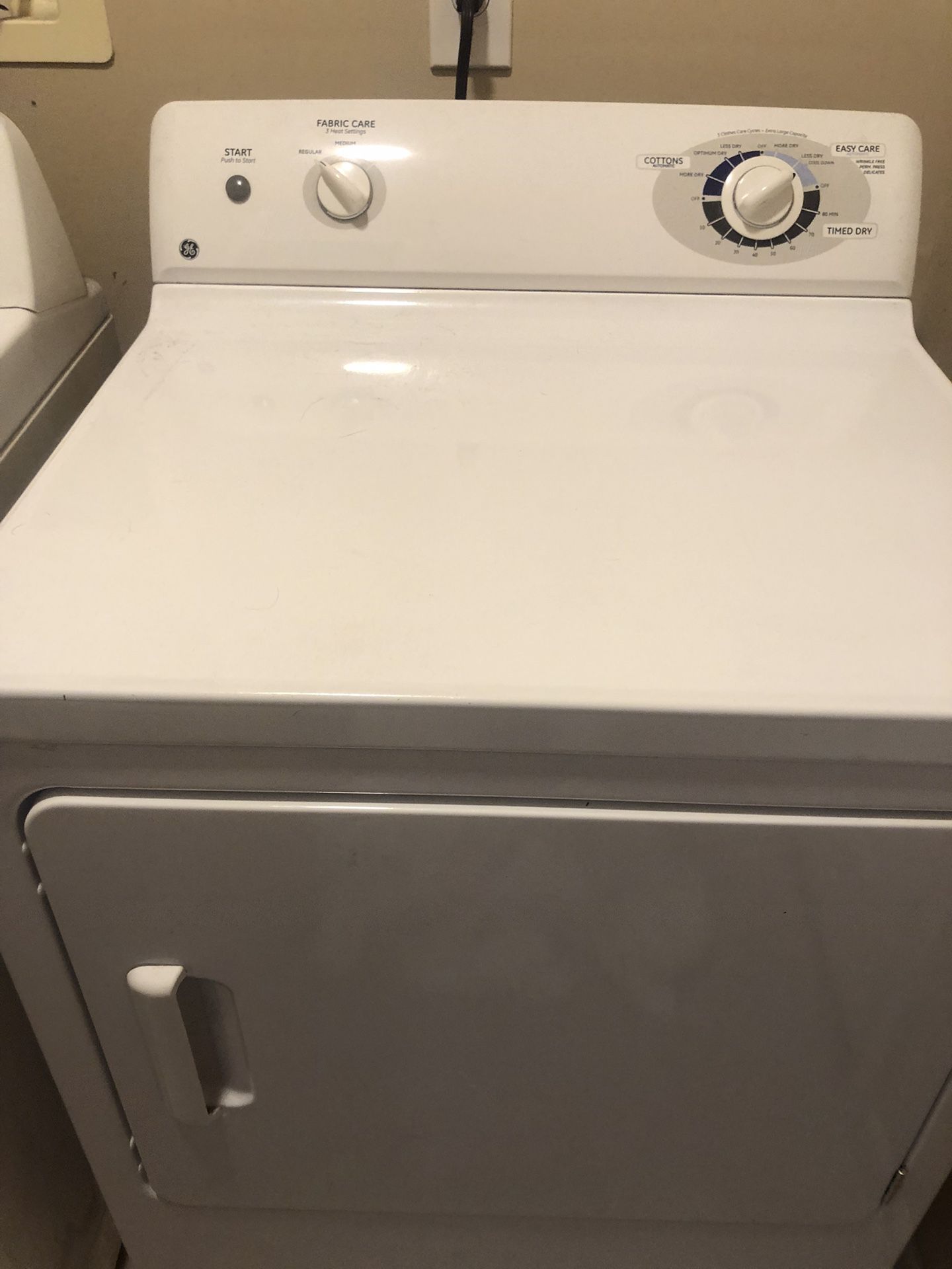 General Electric Gas Dryer