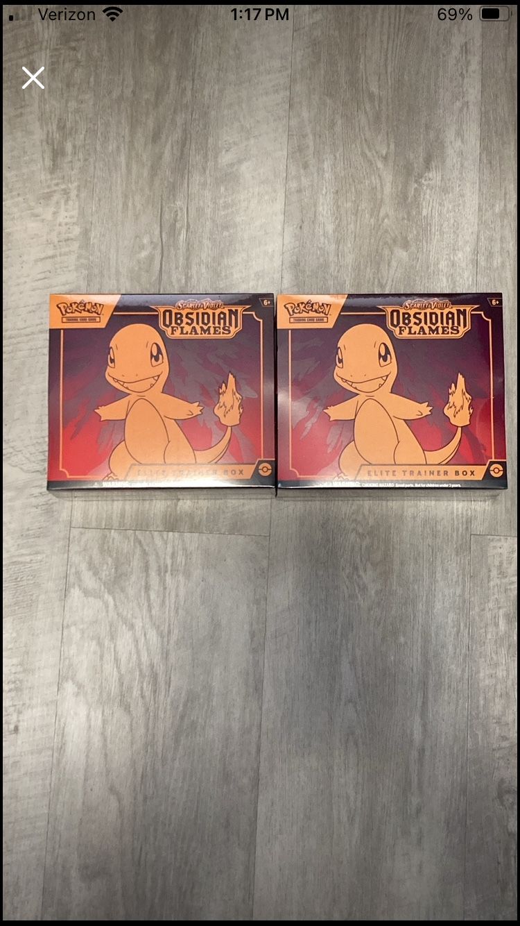 Obsidian Flames ETBs