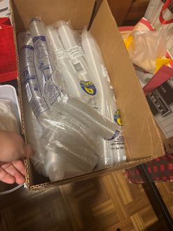 Bulk Lot Plastic Portion Cups with Lids