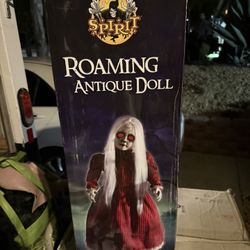 Halloween Roaming Antique Doll 