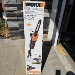 Worx 10in Electric Pole/Chain Saw