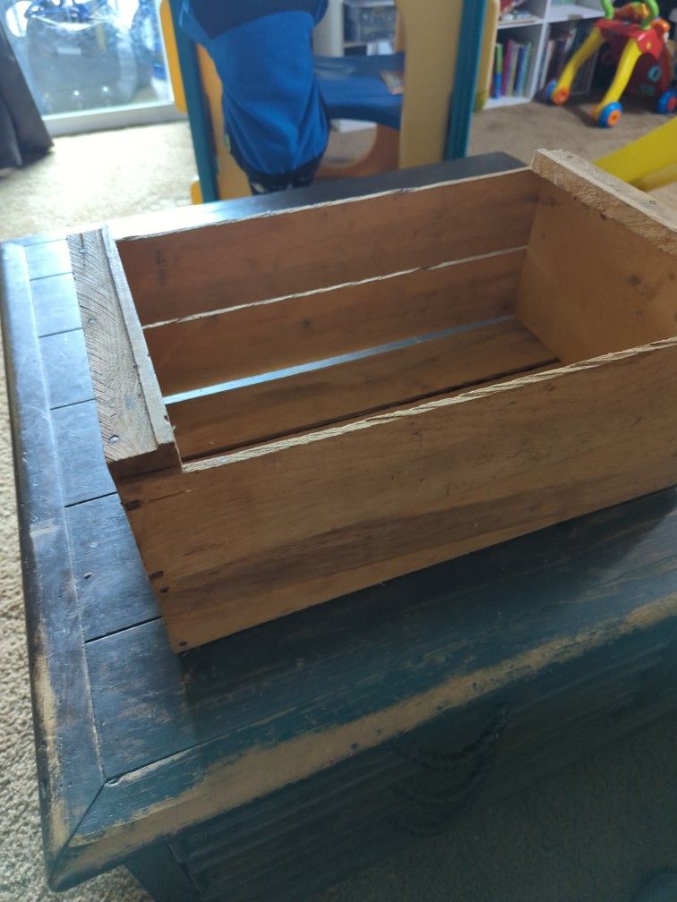 Antique Wooden Crate