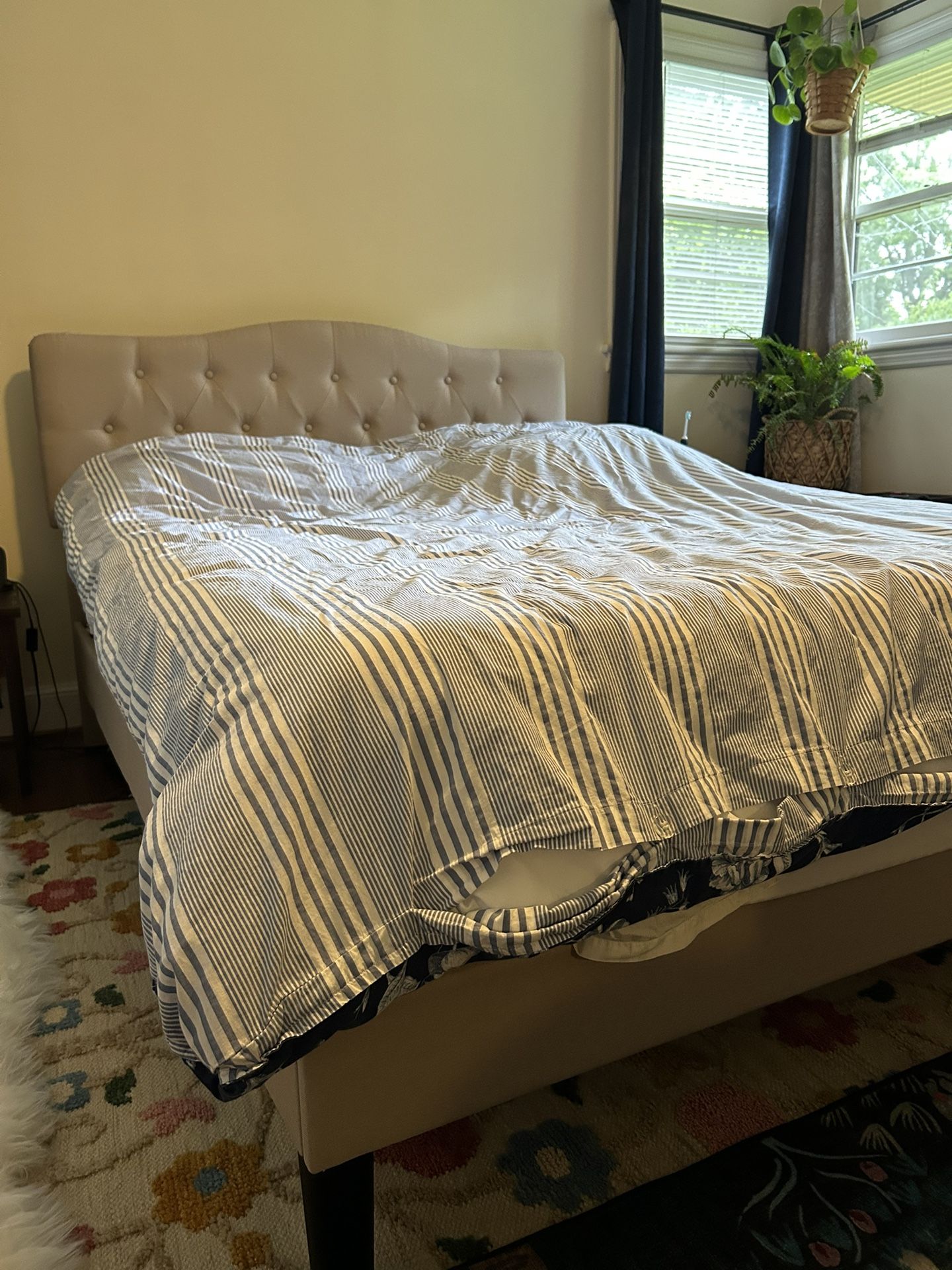 Queen Mattress + Bed Frame