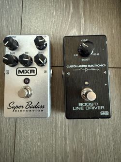 Mxr pedals