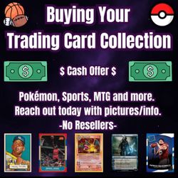 Buying Pokemon, Sports, and Other TCG - Same Day Cash