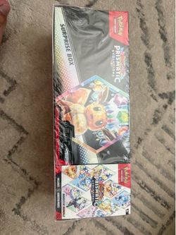 Prismatic evolutions surprise box plus bundle