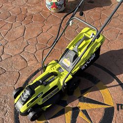RYOBI 13 in. 11 Amp Corded Electric Walk Behind Push Lawn Mower