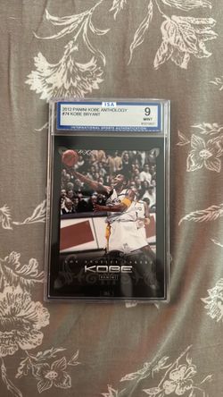 Los Angeles Lakers - 2012 Panini Kobe Anthology #74 Kobe Bryant ISA 9