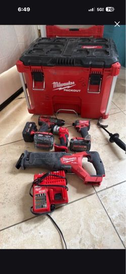 M18 fuel tools and pack out