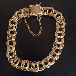 12k GF Triple Link Bracelet 
